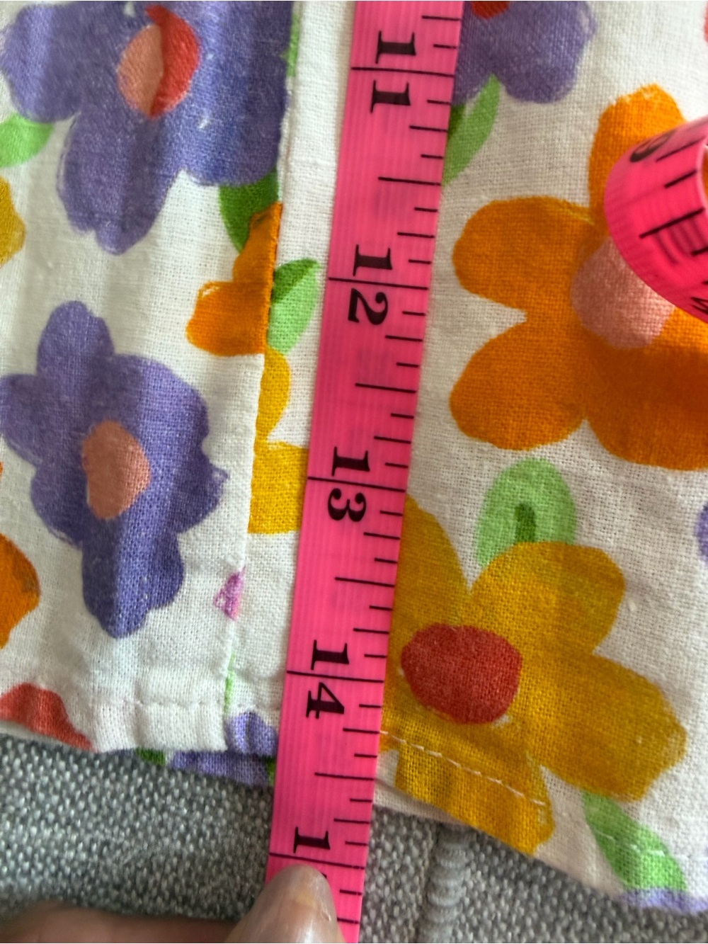 Peppermayo Spring Days Linen Mini Skirt- Blooming - Picture 15 of 15